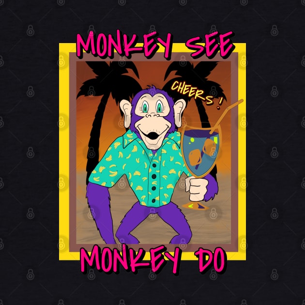 The Drunken Monkey by Milasneeze